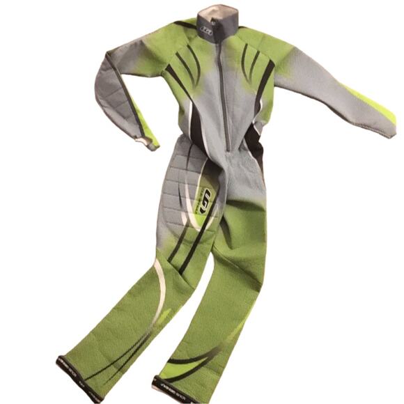 VTG LOUIS GARNEAU Full Body Suit downhill XC Skiing Olympic Compression SZ M - Picture 1 of 9
